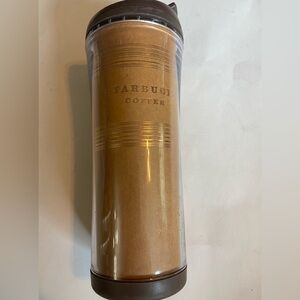 Brown/tan Starbucks tall coffee cup